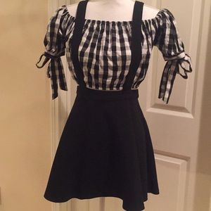 🎀Abercrombie & Fitch🎀 Skirt with overalls!